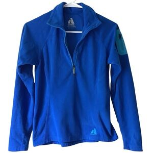 First Ascent by Eddie Bauer Royal Blue 1/4 Zip Pullover